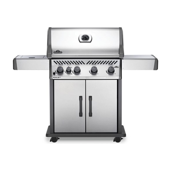 Napoleon Rogue XT 525 Stainless Steel Gas Grill with Infrared Side Burner
