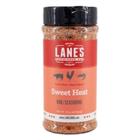 Lane's BBQ  Sweet Heat Rub, Pitmaster - 10.4 oz
