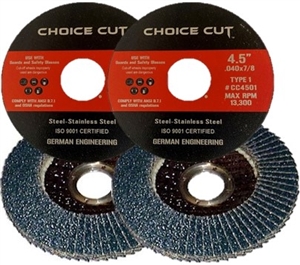 25 Cut Off Wheel / 25 Flap Disc Combo