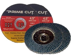 25 Cut Off Wheel / 25 Flap Disc - Cut Off Wheel / Flap Disc - All German Made Combo