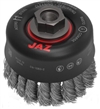 JAZ  2-3/4" x 5/8"-11 Knotted Wire Cup Brush - Made in Spain