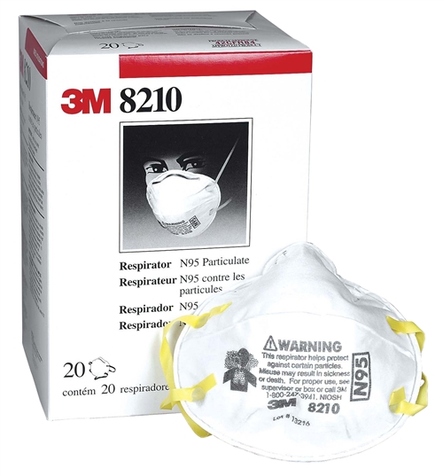 3M 8210 N95 Respirator Mask - Roark Supply