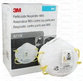 3M 8210V N95 Particulate Dust Mask