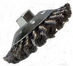 Steel Knotted Wire Conical Brush