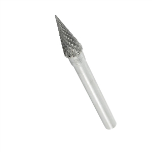 SM Pointed Cone - Long Shank Carbide Burr