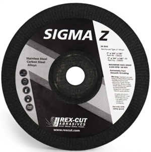 Rex-Cut Sigma Z 4.5" Grinding Wheel