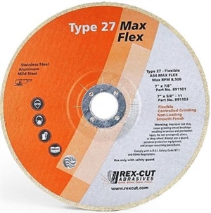 Rex-Cut Max Flex Blend & Finish Disc - Made in USA