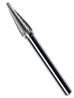 SL Taper Radius - Long Shank Carbide Burr