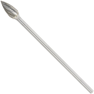 SG Tree Pointed - Long Shank Carbide Burr