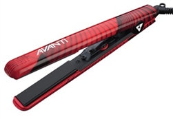 AVANTI 1" NANO-TOURMALINE & NANO-CERAMIC FLAT IRON WITH ASIAN-INSPIRED DESIGN