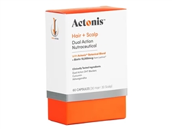 HairMax Actonis Hair & Scalp Dual Action Nutraceutical Hair Growth Supplement | 60 Capsules