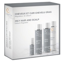 Capilia Oily Hair and Scalp Sebum Regulator kit
