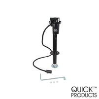 Quick Products JQ-3000-7P Power A-Frame Electric Tongue Jack with 7-Way Plug - 3,250 lbs. Lift Capacity