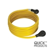 Quick Products QP-30-25FH 30 Amp RV Cord - Grip Handle Plug, 25'