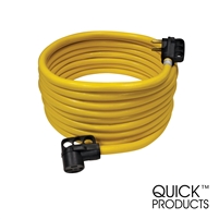 Quick Products QP-50-36FH 50 Amp RV Cord - Grip Handle Plug, 36'