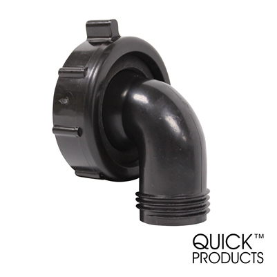 Quick Products QP-90RDC 90¡ RV Drain Connector - 1-1/2" FPT x 3/4" MPT