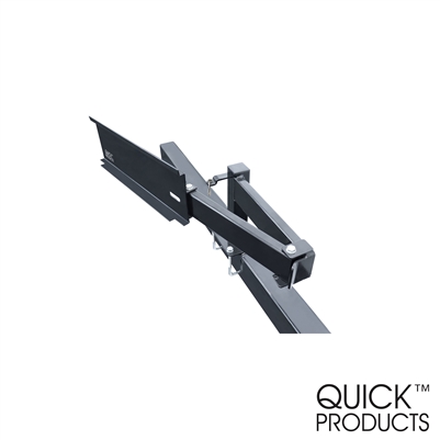 Quick Products QP-BGA Bumper-Mounted Swing Arm Assembly for Grilling, Tailgating, and More