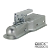 Quick Products QP-HS3022Z Zinc Trigger-Style Trailer Coupler - 1-7/8" Ball, 3" Channel - 2,000 lbs.