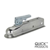 Quick Products QP-HS3023Z Zinc Trigger-Style Trailer Coupler - 2" Ball, 2" Channel - 3,500 lbs.