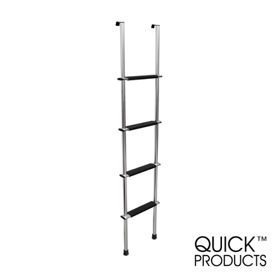 Quick Products QP-LA-466S RV Bunk Ladder - 66", Silver