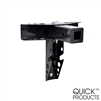 Quick Products QP-PWMRR Pivoting Wall-Mount Receiver Rack - Versatile Storage Device for Bike Racks, Cargo Carriers, and other Hitch-Mount Accessories