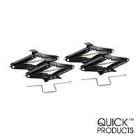 Quick Products QP-RVJ-S24-4PK RV Stabilizing and Leveling Scissor Jack, 5,000 lbs. Max, 24" - Set of 4