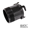 Quick Products QP-RWOA3 RV Waste Outlet Adapter - 3"
