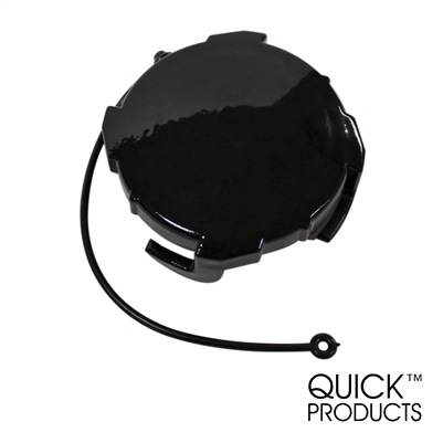 Quick Products QP-RWOTC3 RV Waste Outlet Termination Cap - 3"