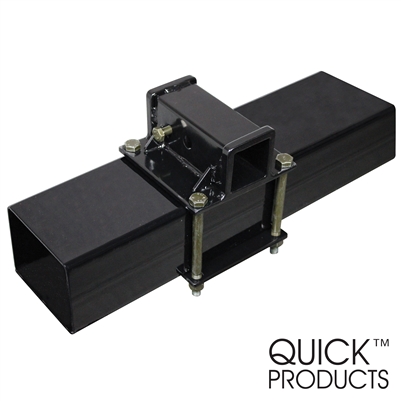Quick Products QPRBAB Deluxe RV Bumper Receiver Adapter - 2"