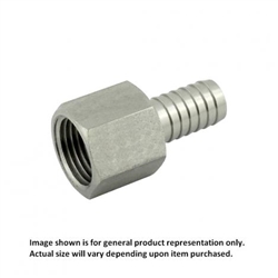 Adapter 1/4" FFL to 1/4" Barb