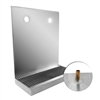 Drip Tray 2 Tap Wall Mount w/drain