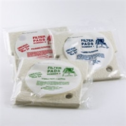 mini jet filter pads sterile