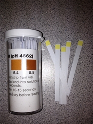 pH Test Strips acid, Beer Range