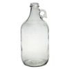 Bottle Growler Jug Clear 1/2 gallon
