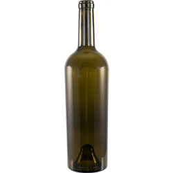 Bottles 750 ml Green Bordeaux Tapered