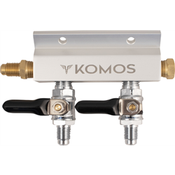 KOMOS 2-Way Gas Manifold