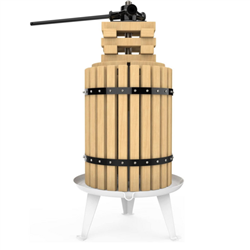 Press Wood Basket 18L Tabletop