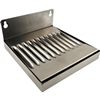 Stainless Steel Drip Tray 4in X 6in wall mount c608