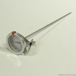 Thermometer Dial 12" Probe Stainless Steel