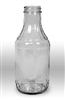 Bottle 16 oz Screw Cap Clear