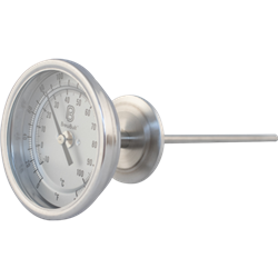 Brewbuilt 1.5in Triclamp Thermometer 6in probe
