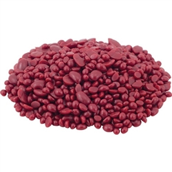 Bottle Wax Beads Burgundy 1 lb