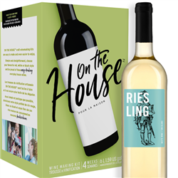 On the House Riesling Wine Kit