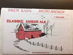 Micro Brewer Amber Ale 1 gal Beer Kit