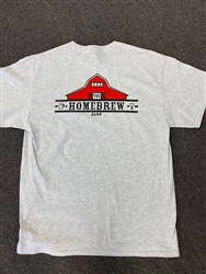 HomeBrew Barn T Shirt barn logo