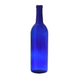 Bottle Blue Bordeaux 750 ml  12/cs