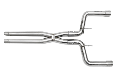 Fabspeed Maserati Ghibli Resonator Bypass X-Pipe