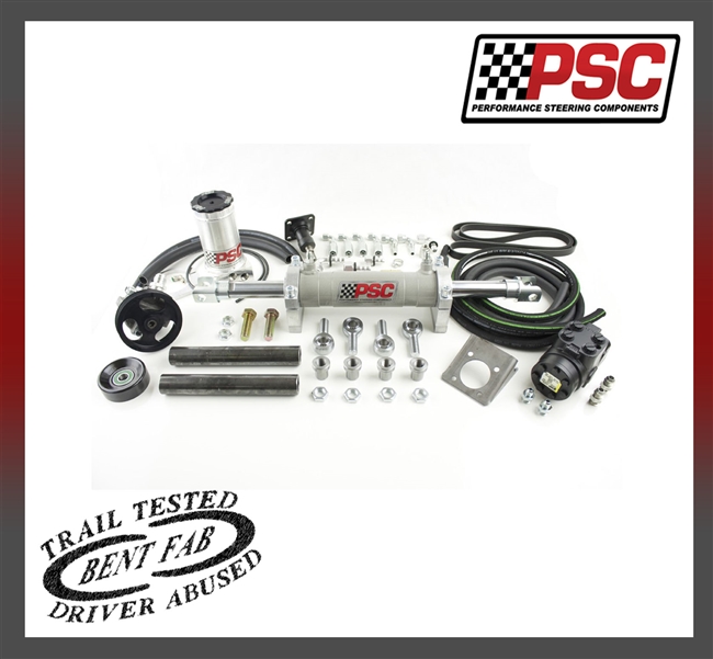 PSC Full Hydraulic Steering Kit, 2012-2018 Jeep JK 3.6L (35-40 Inch Tire Size)