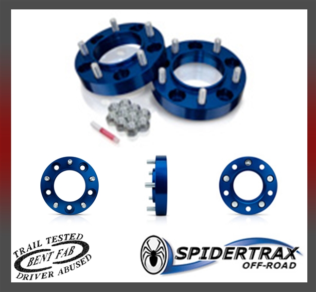 Spidertrax WHS007 Blue Wheel Spacer Kit