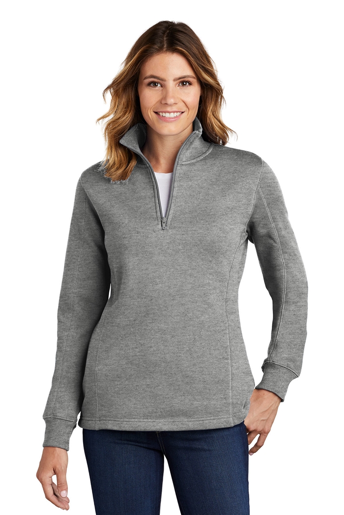 NJOAG Ladies 1/4 Zip Sweatshirt